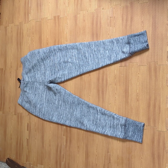 Victoria's Secret pink XS sweatpants pink leg Gray Tie front drawstring - Picture 7 of 8